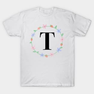 “T” initial T-Shirt